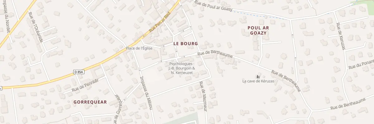 Plan du 19 Rue de Bertheaume à Plougonvelin