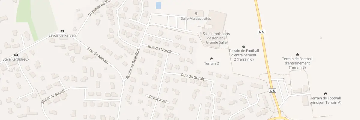 Plan du 7 Rue du Noroit à Plouarzel