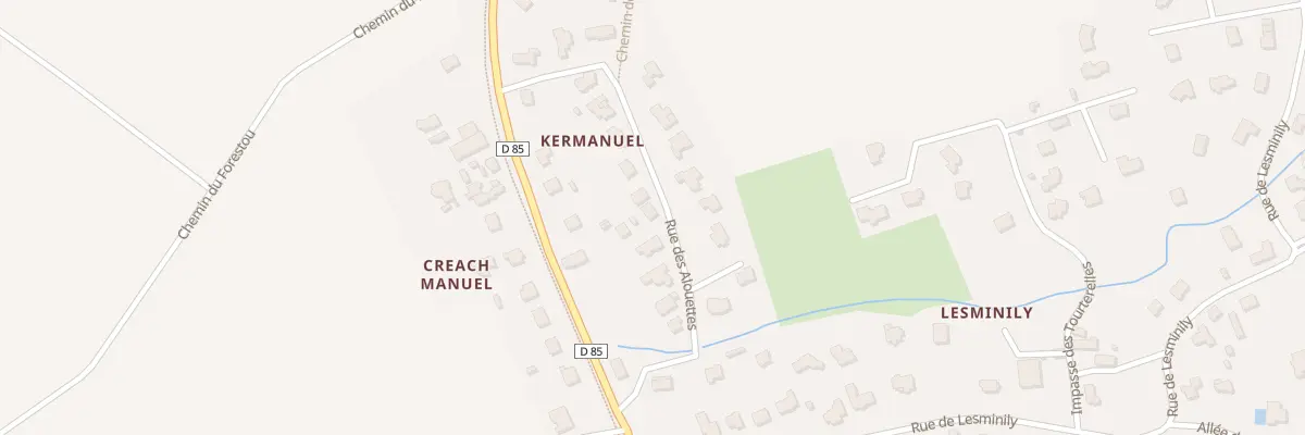 Plan du 11B Rue de Kermanuel à Plougonvelin