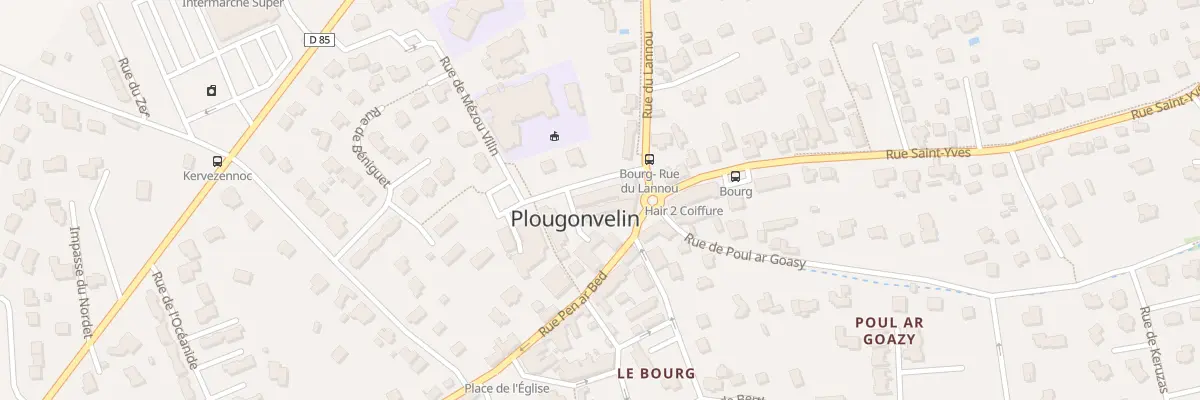 Plan du 4 Pl General de Gaulle à Plougonvelin