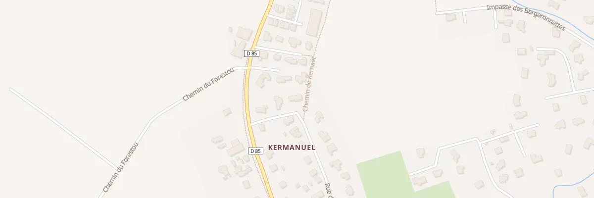 Plan du 4 Rue de Kermanuel à Plougonvelin