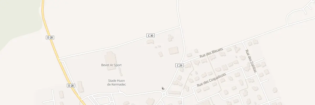 Plan du 7 Rte de Kerouman à Ploumoguer