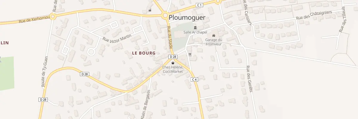 Plan du 10 Pl Général de Gaulle à Ploumoguer