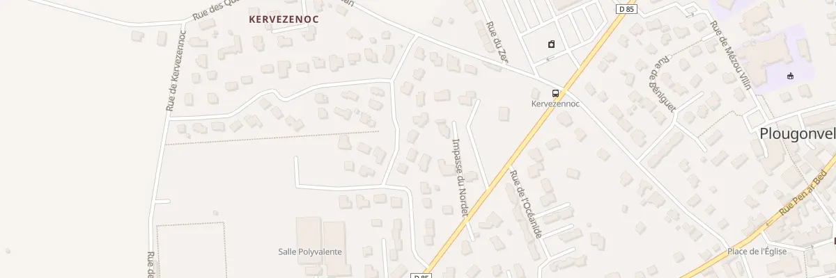 Plan du 23 Rue Stread Run Bleiz à Plougonvelin