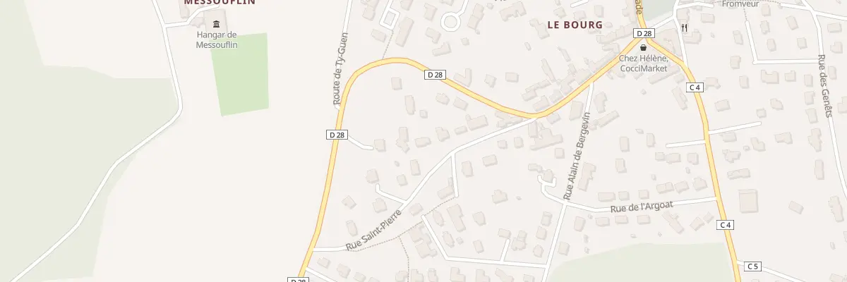 Plan du 10 Rue Saint-Pierre à Ploumoguer