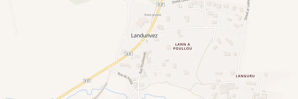 Plan du 18 Rue Poullaouec à Landunvez