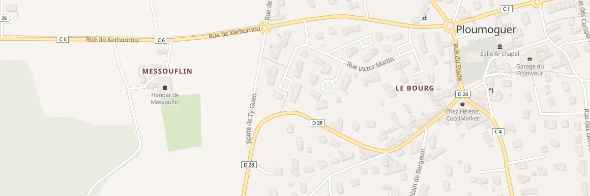 Plan du 7 Rue Victor Martin à Ploumoguer