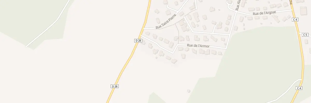 Plan du 6 Rue de l’Armor à Ploumoguer