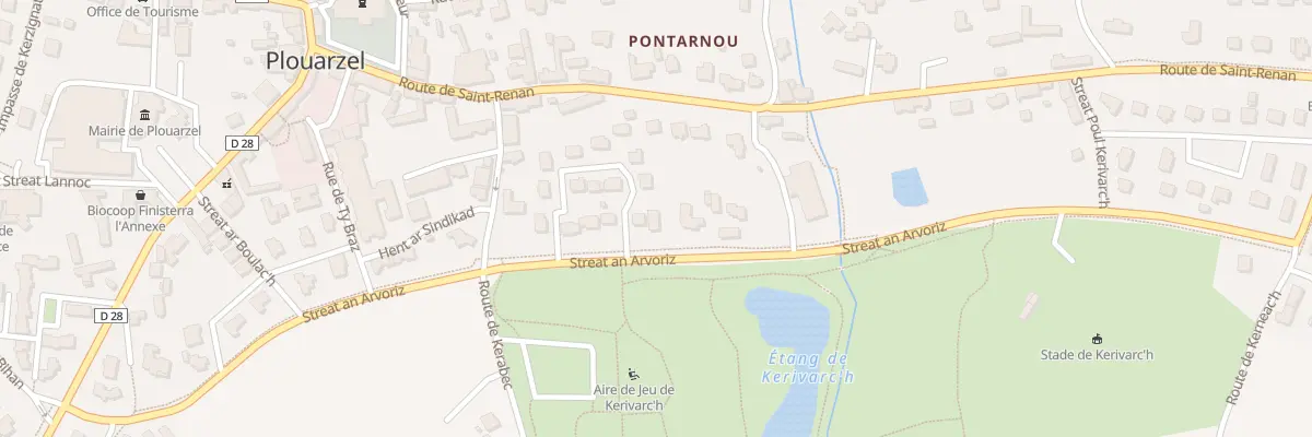 Plan du 3 Rue de la Libération à Plouarzel