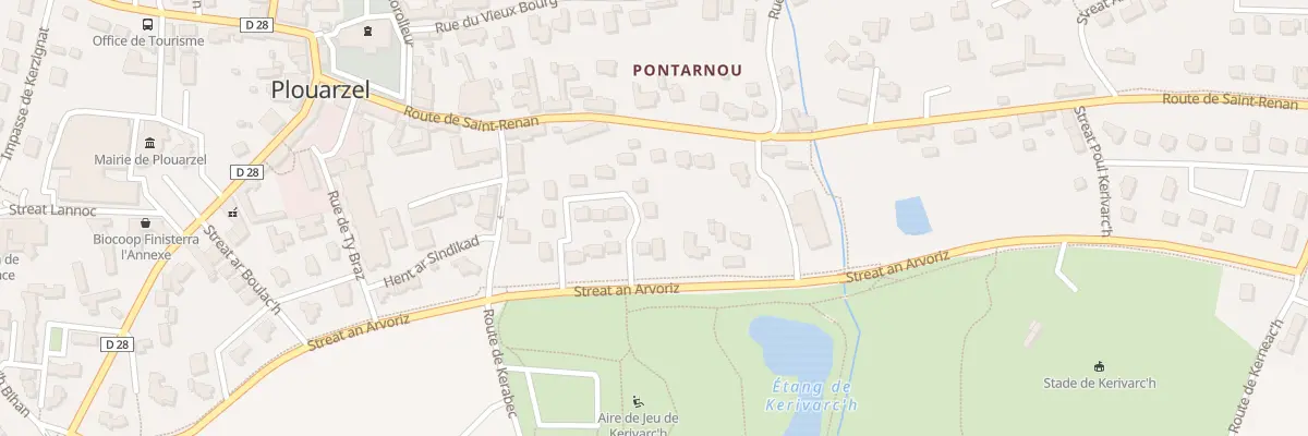 Plan du 5 Rue de la Libération à Plouarzel