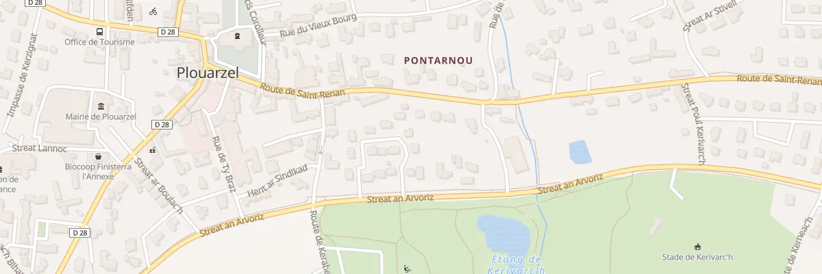 Plan du 7 Rue de la Libération à Plouarzel