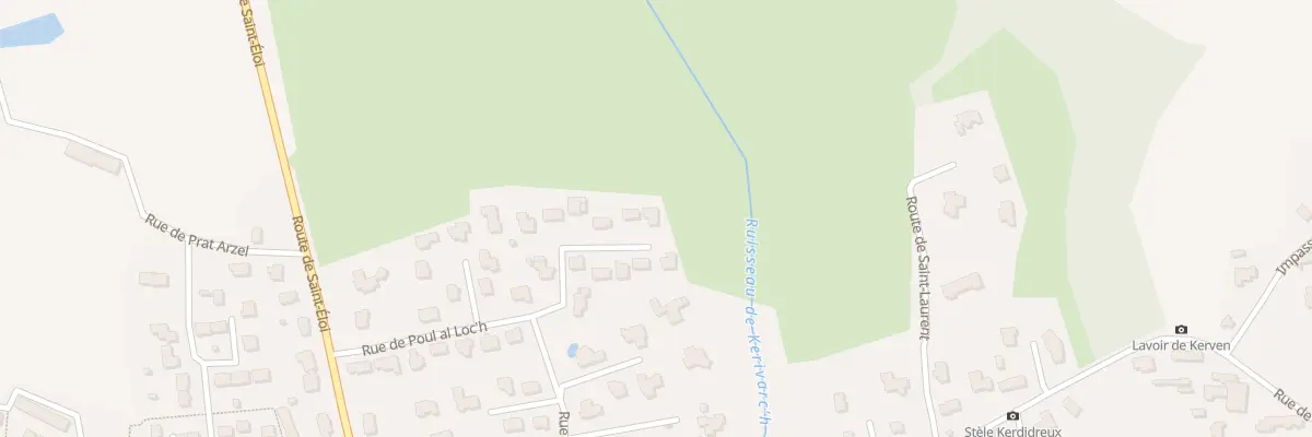 Plan du 11 Imp de La Grande Prairie à Plouarzel