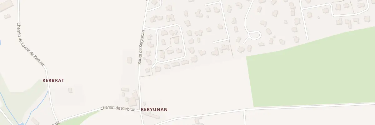 Plan du 14 Rue Herve de Portzmoguer à Plougonvelin
