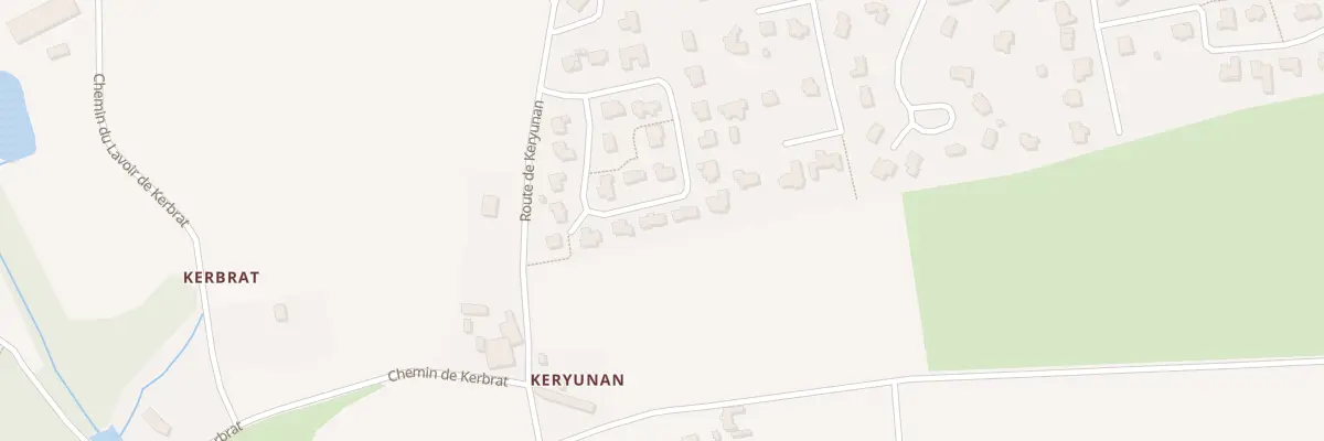Plan du 12 Rue Herve de Portzmoguer à Plougonvelin