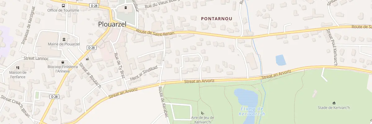 Plan du 8 Rue de la Libération à Plouarzel