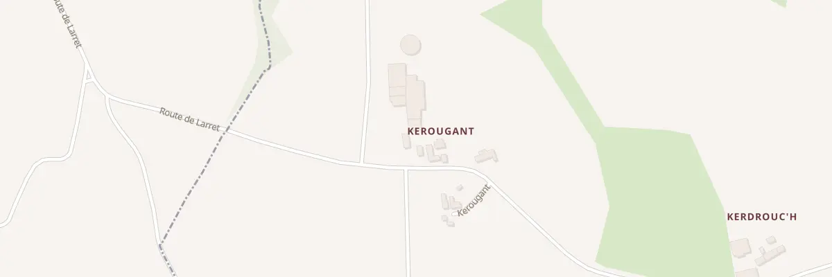 Plan du 115 Kerougant à Plourin