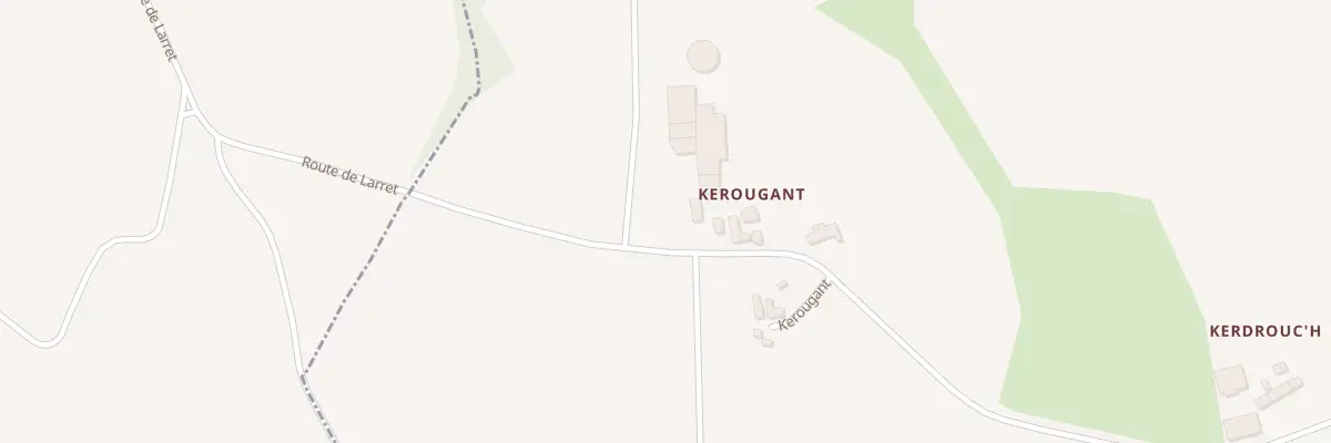 Plan du 5036 Kerougant à Plourin