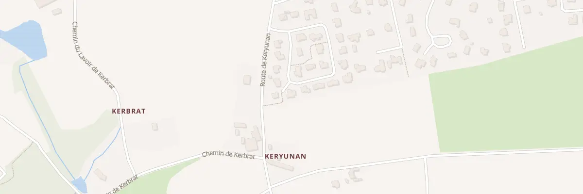 Plan du 8 Rue Herve de Portzmoguer à Plougonvelin