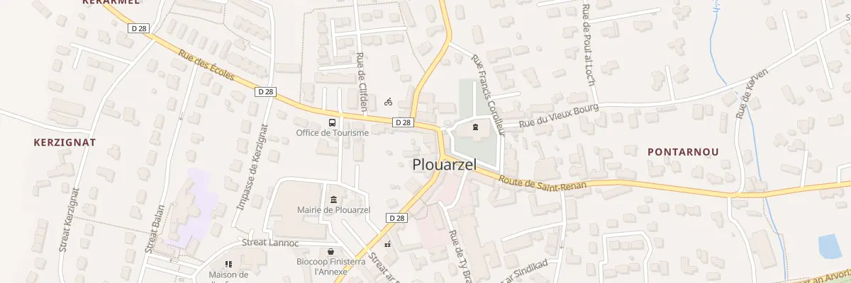 Plan du 1 Rte de Trézien à Plouarzel