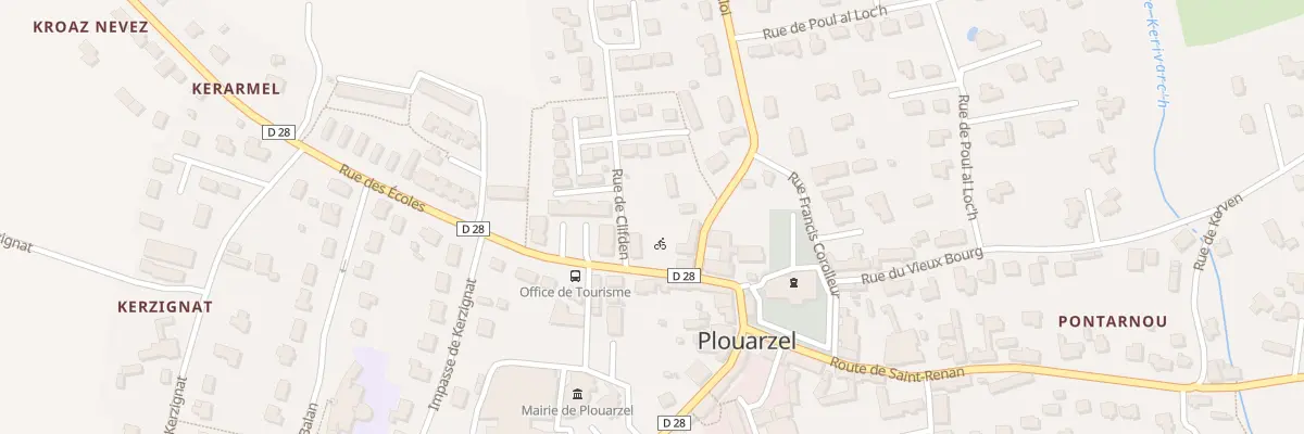 Plan du 3 Rue de Clifden à Plouarzel