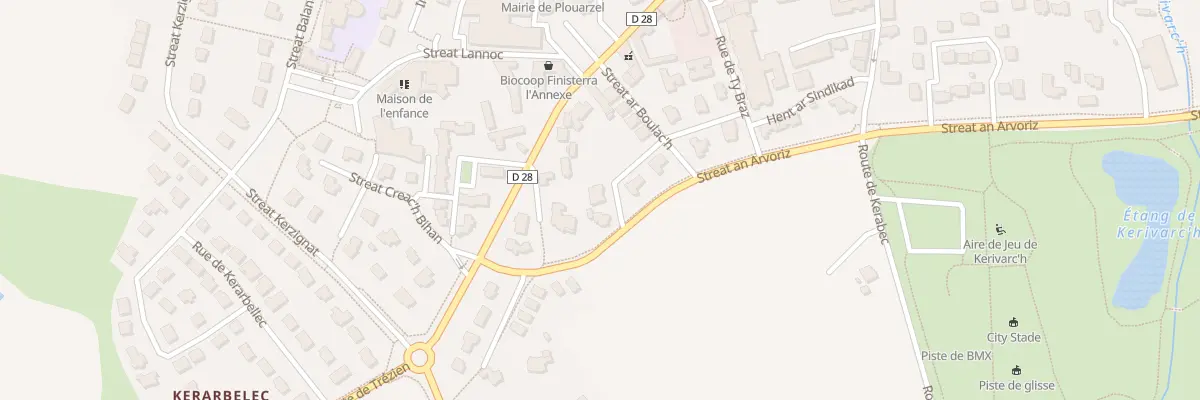 Plan du 7 Rue Streat Ar Mezou Nevez à Plouarzel