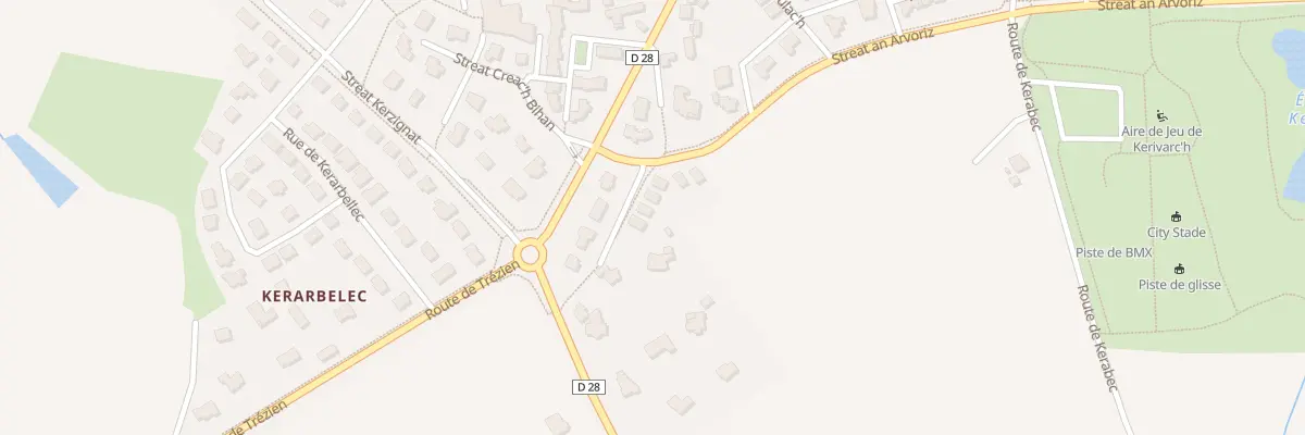 Plan du 30 Kerdeniel à Plouarzel