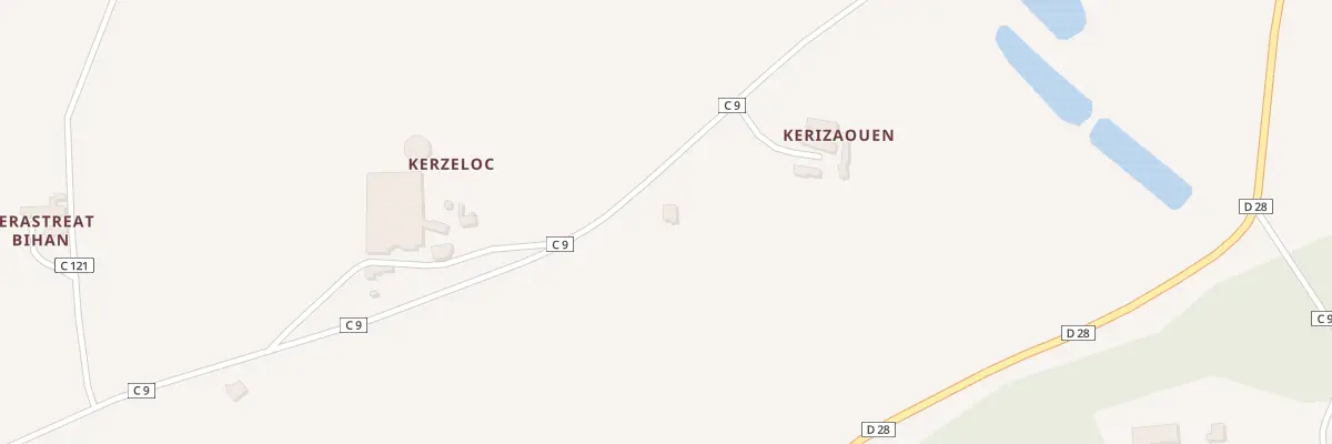 Plan du 331A Kerizaouen à Ploumoguer