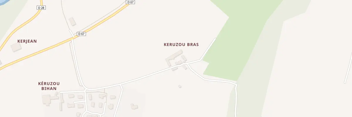Plan du 33 Keruzou Bras à Trébabu