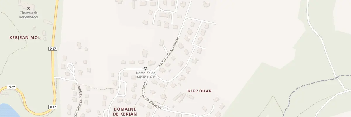 Plan du 5098 Clos de Kerzouar à Trébabu