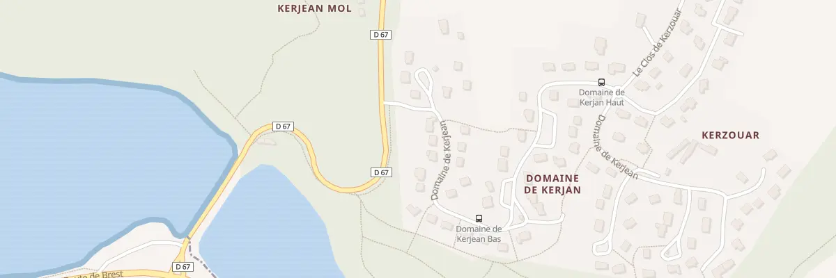 Plan du 3 Kerjan à Trébabu