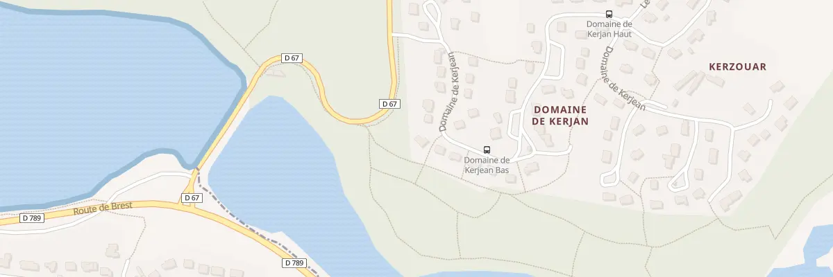 Plan du 11 Domaine de Kerjan à Trébabu