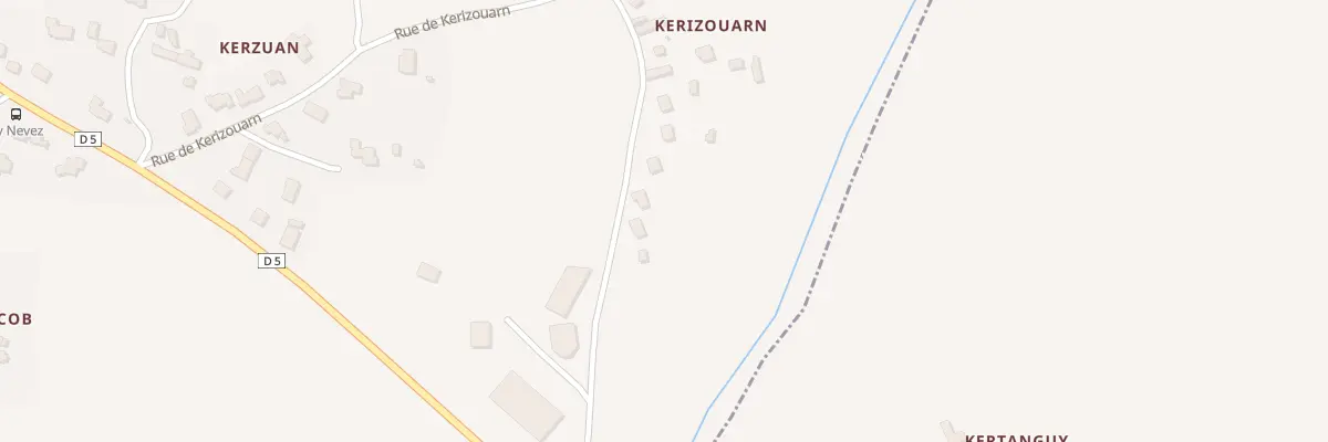 Plan du 3 Che de Kerizouarn à Lampaul-Plouarzel