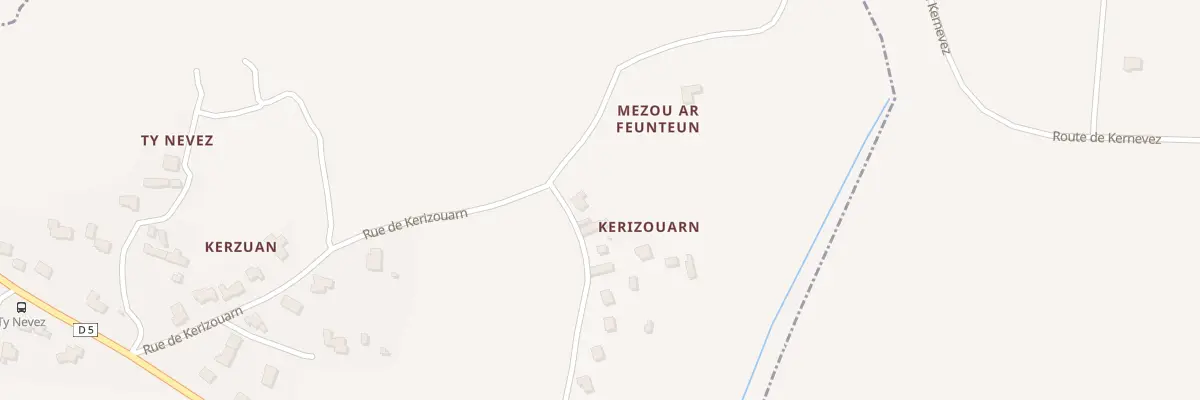 Plan du 17 Che de Kerizouarn à Lampaul-Plouarzel