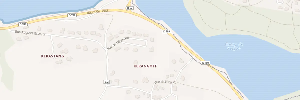 Plan du 5 Rue de Kérangoff au Conquet