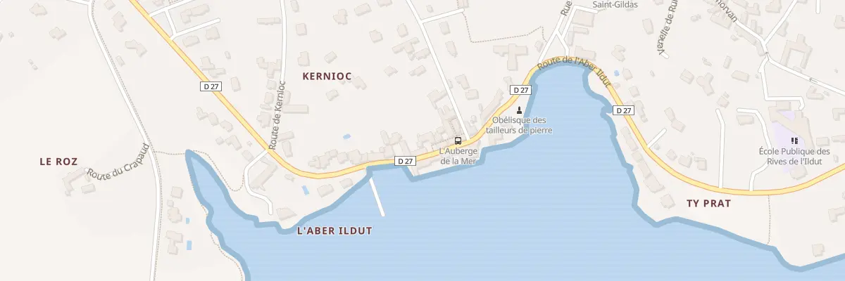 Plan du 238 Ven du Vieux l’Aber à Lanildut