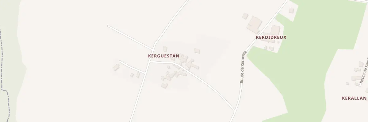 Plan du 43A Kerguestin à Plouarzel