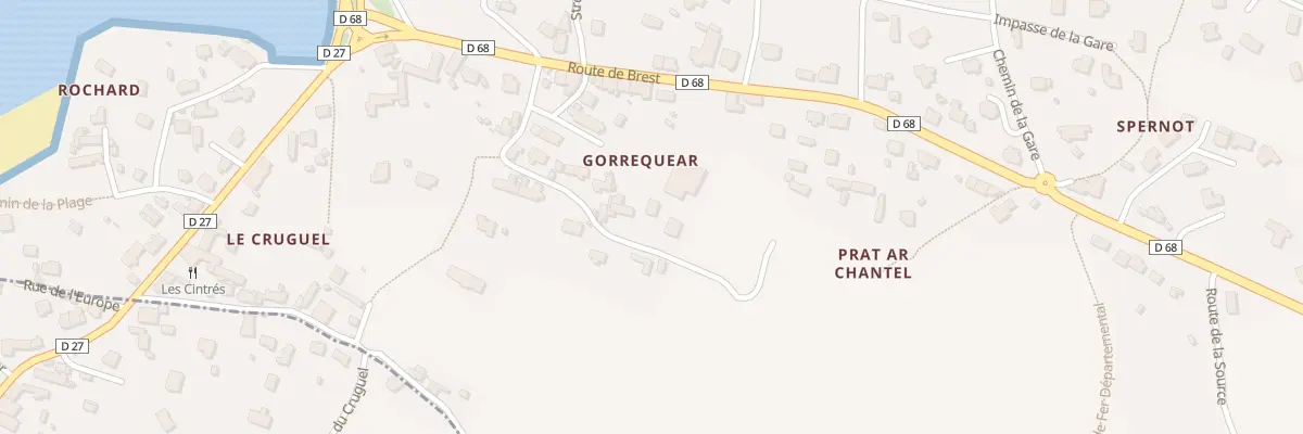 Plan du 15 Rte de Gorrekear à Landunvez