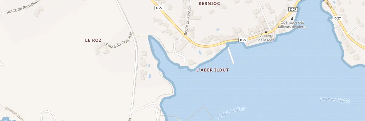 Plan du 46 Che de l’Anse Styvel à Lanildut