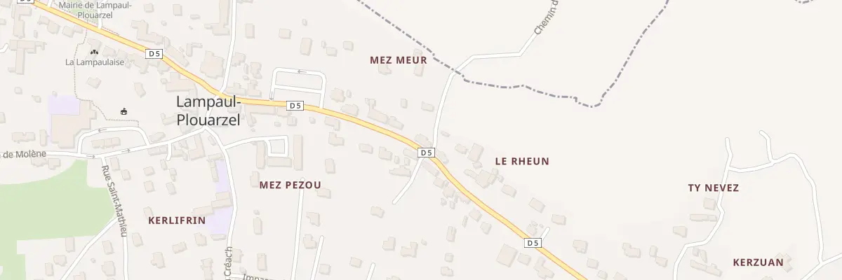 Plan du 22 Rue de Brest à Lampaul-Plouarzel
