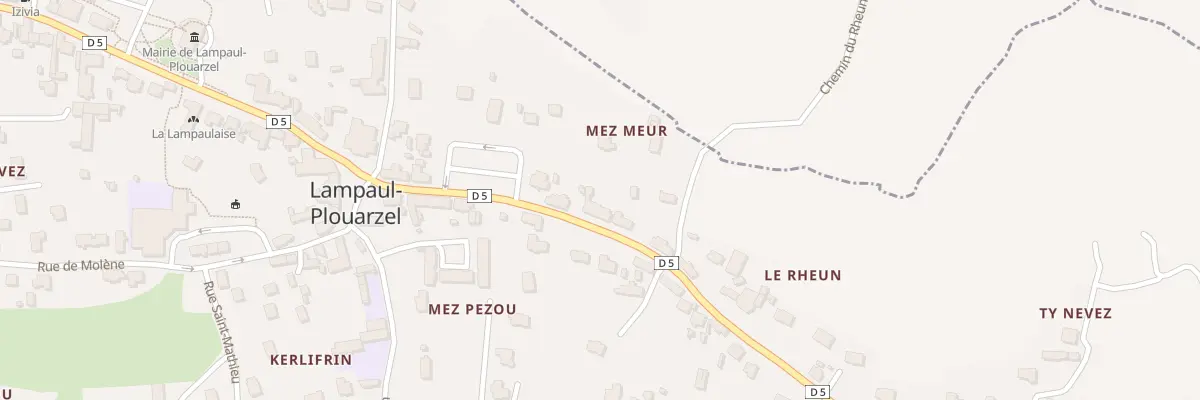 Plan du 18 Rue de Brest à Lampaul-Plouarzel