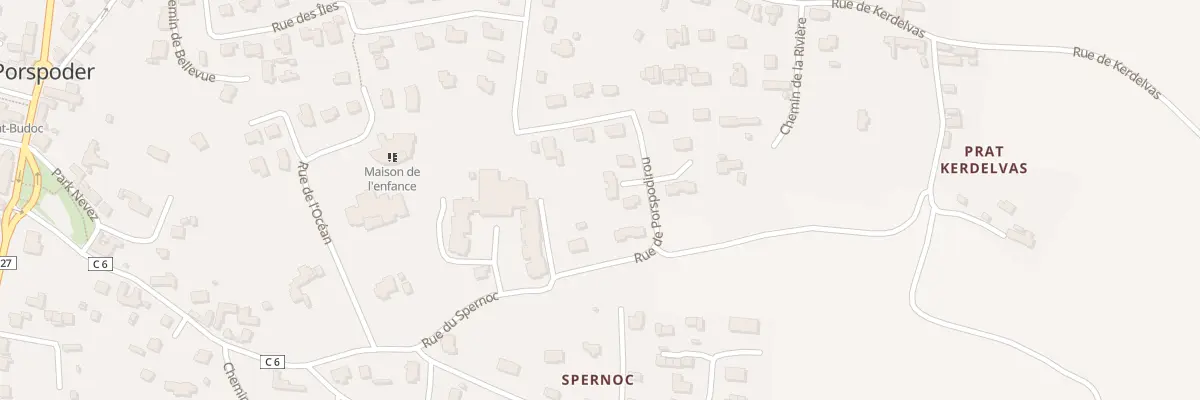 Plan du 5194 Spernoc à Porspoder