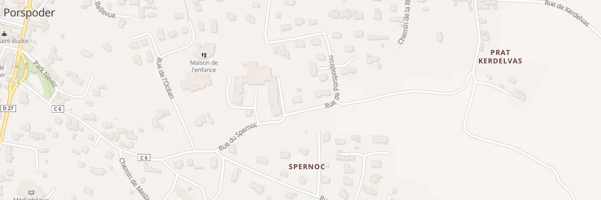 Plan du 26 Rue du Spernoc à Porspoder