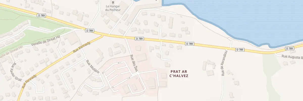 Plan du 4 Rte de Brest au Conquet