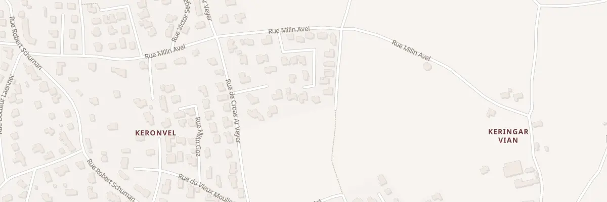 Plan du 12 Rue de la Helle au Conquet