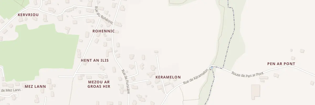 Plan du 201 Rue de Kéramelon à Lampaul-Plouarzel
