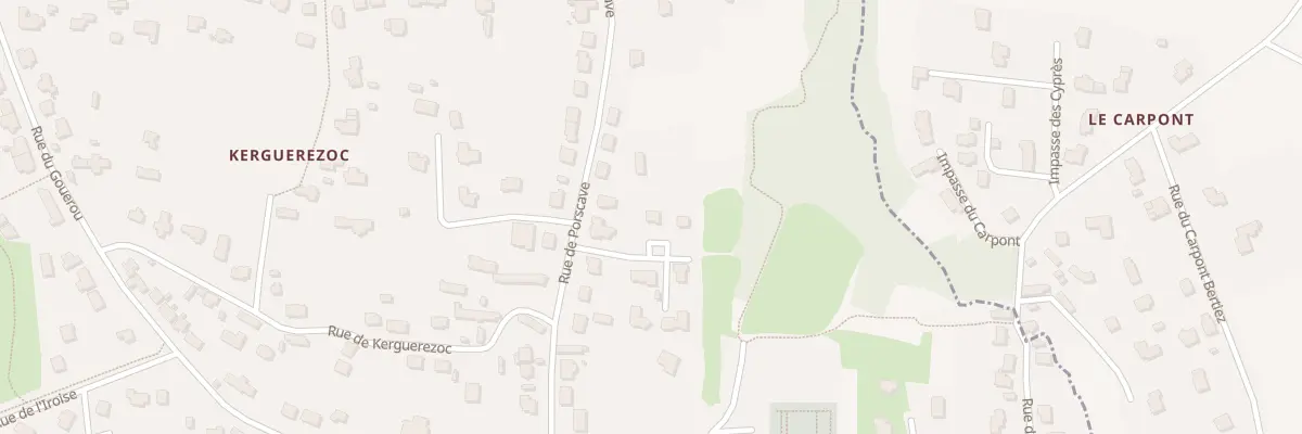 Plan du 6 Lot Clos Penlan à Lampaul-Plouarzel