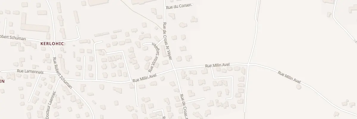 Plan du 18 Rue de Croas Ar Veyer au Conquet