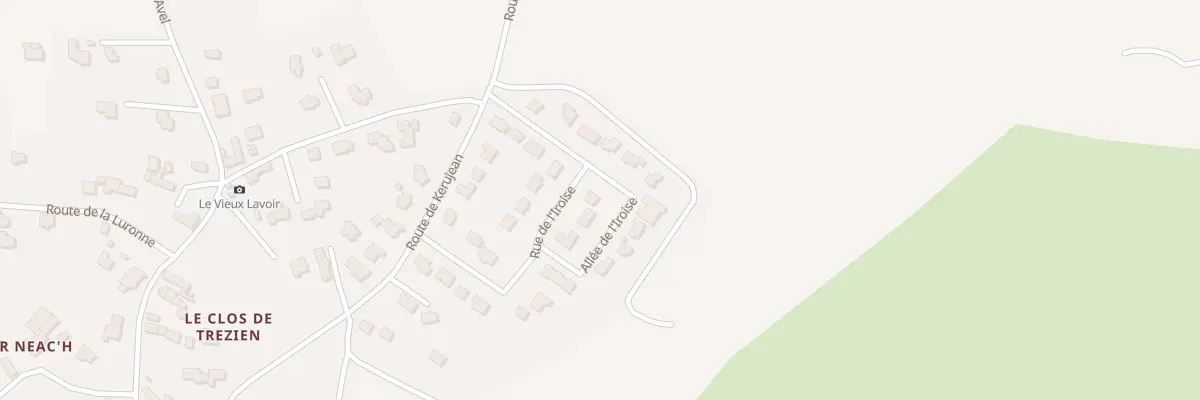 Plan du 17 Rue de l’Iroise à Plouarzel