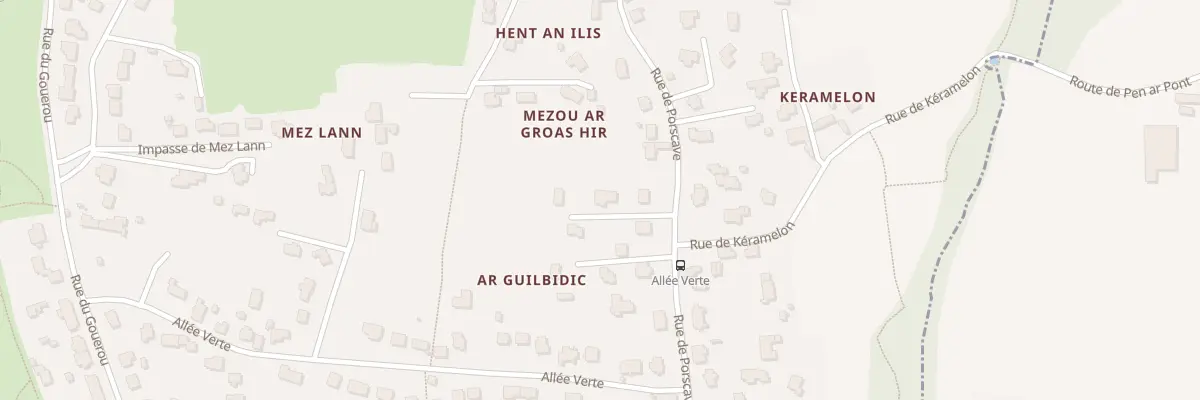 Plan du 32B Rue de Porscave à Lampaul-Plouarzel