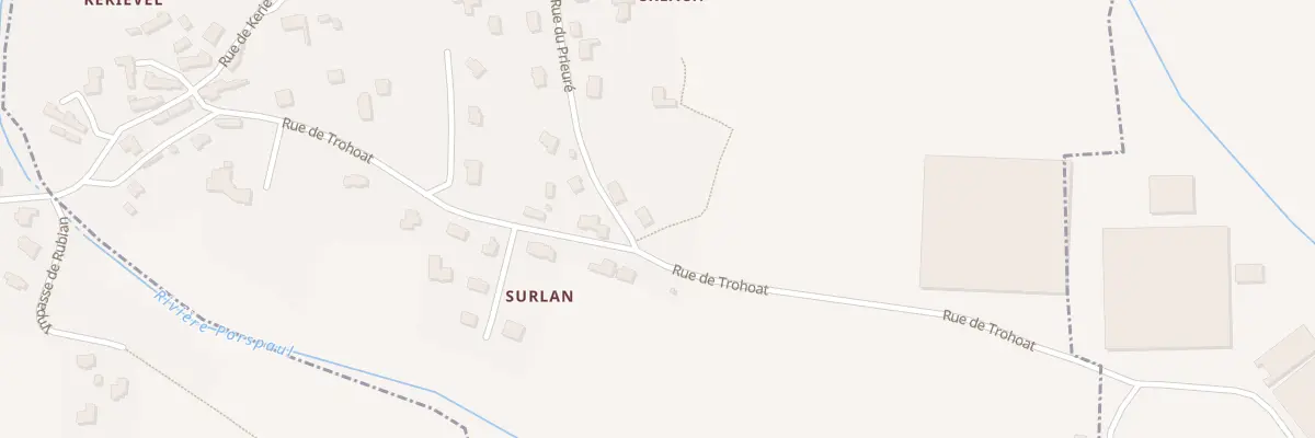 Plan du 38 Rue du Prieuré à Lampaul-Plouarzel